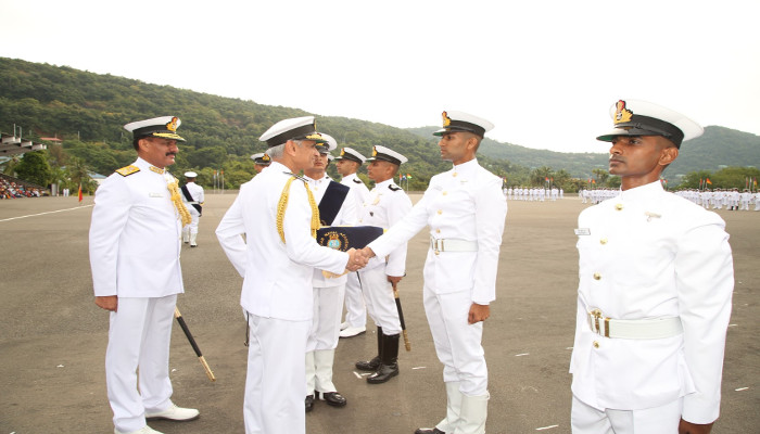 Passing Out Parade - Autumn Term 2019 Held at Indian Naval Academy, Ezhimala