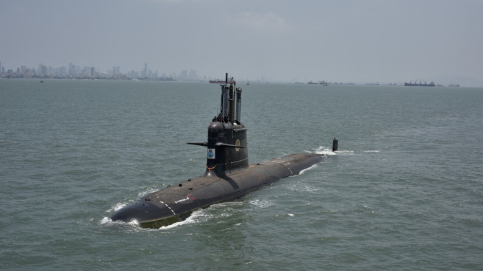  First Sea Sortie of Sixth Scorpene Submarine  ‘Vaghsheer’ 