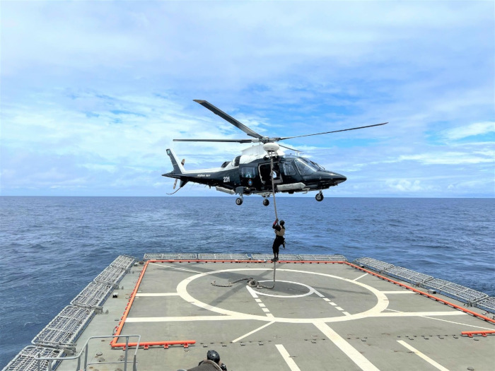 INS Tarkash Mission Deployed in Gulf of Guinea