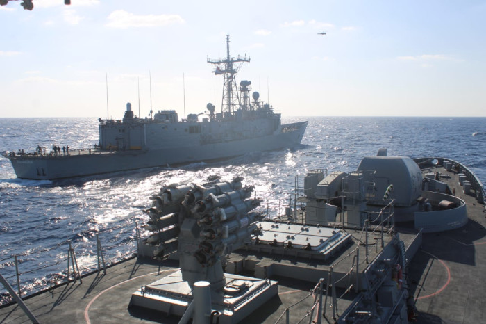 INS Tabar conducts Maritime Partnership Exercise with Egyptian Navy