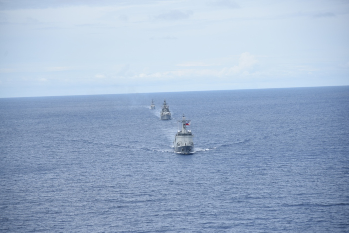 भारतीय नौसेना और फिलीपीन नौसेना के बीच साझा समुद्री अभ्यास - 23 अगस्त 2021