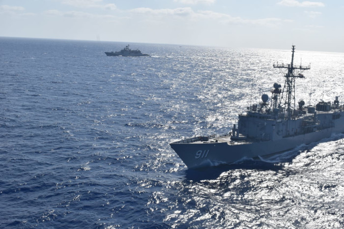 INS Tabar conducts Maritime Partnership Exercise with Egyptian Navy