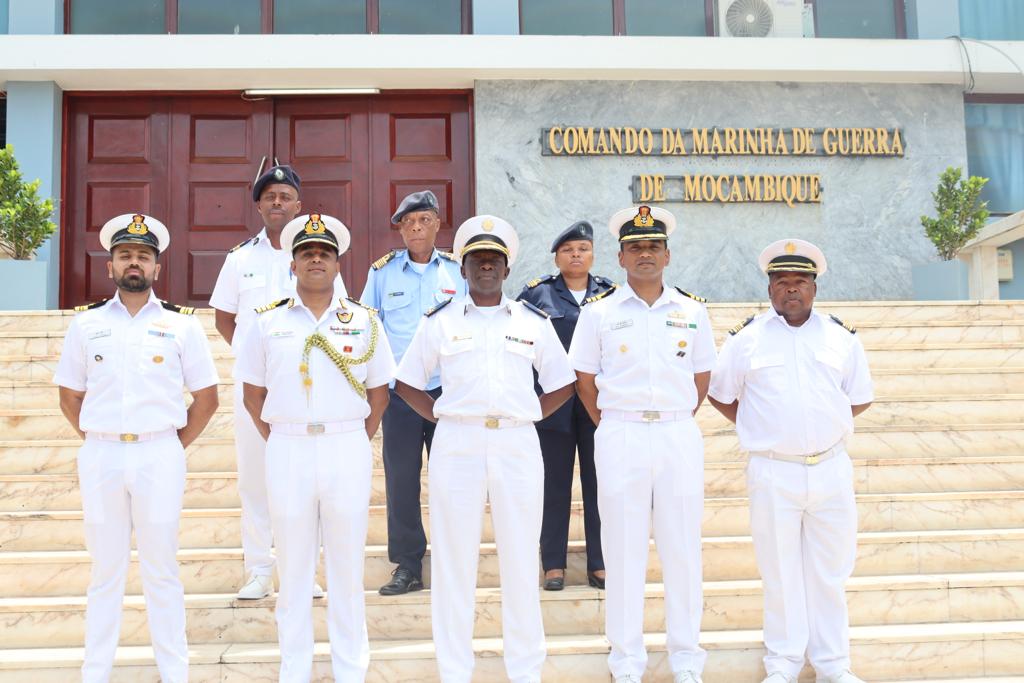 INS Sumedha Mission Deployed at Maputo, Mozambique