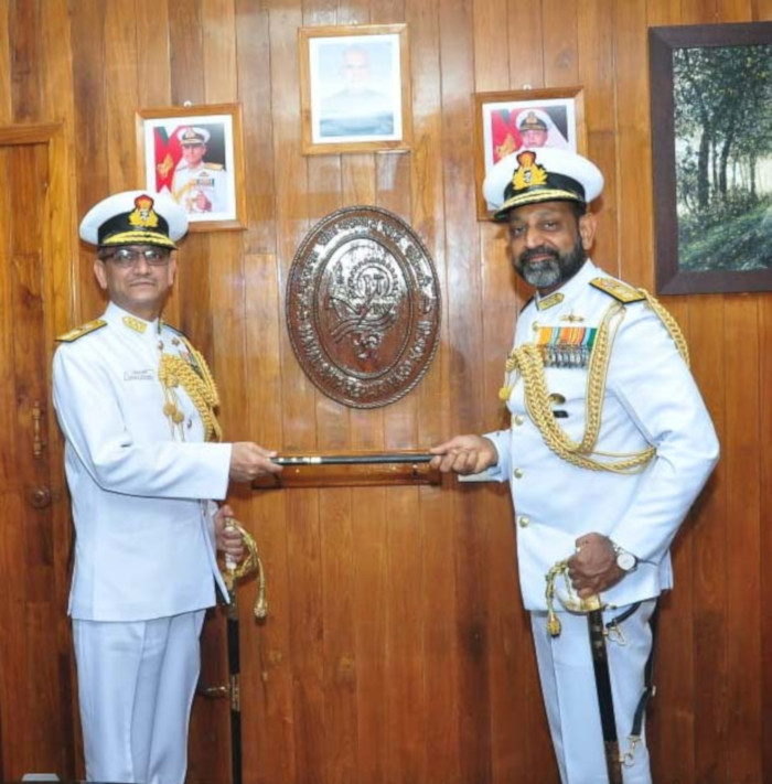 Rear Admiral Sanjay Sharma Took Over as Admiral Superintendent, Naval Ship Repair Yard (KOCHI)