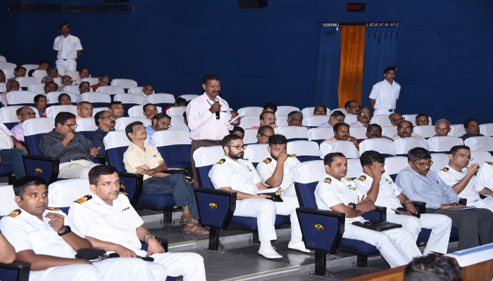 Naval Veterans’ Interaction Held at Naval Base, Kochi