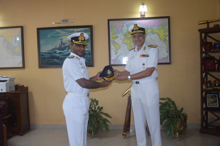 रियर एडमिरल एस वेंकट रमन ने गोवा में नौसेना युद्ध कॉलेज का कार्यभार संभाला