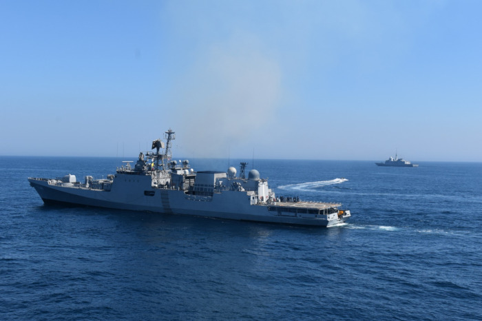 INS Tabar Completes Maritime Partnership Exercise with French Navy
