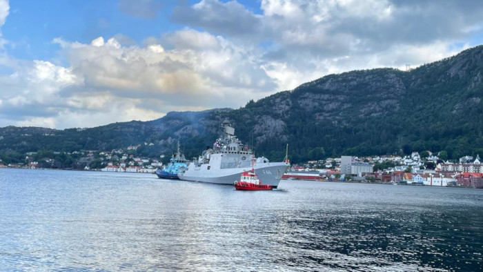 INS Tabar at Bergen, Norway 