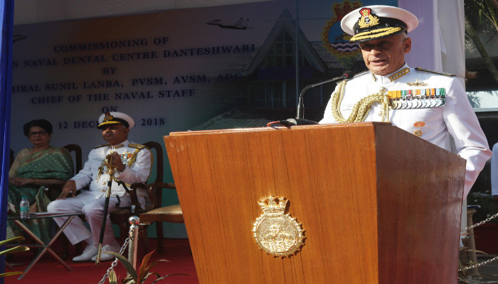 Indian Naval Dental Centre  Danteshwari Commissioned by Chief of the Naval Staff