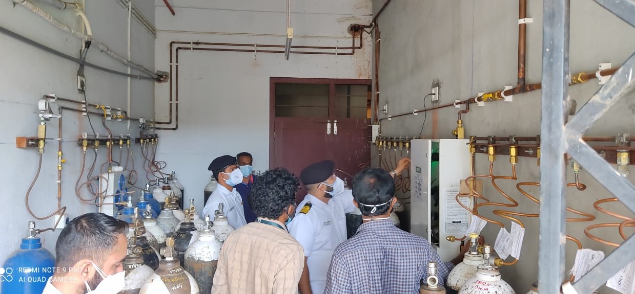 Indian Navy Assists in Conduct of Fire Safety Audit of All Govt Hospitals in Kerala