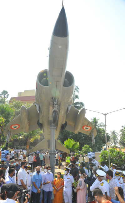 Sea Harrier Monument Dedicated to the City of Mumbai