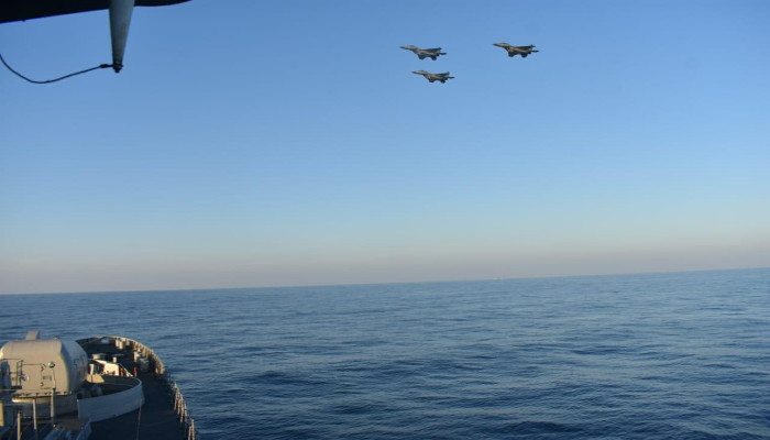 Sea Phase of Indo-Russian Tri-Service Exercise INDRA off Goa