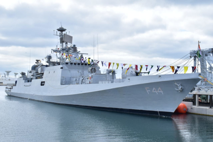 INS Tabar at Port of Brest, France | Indian Navy