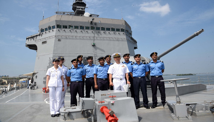 Japanese Navy Ships Visit Kochi