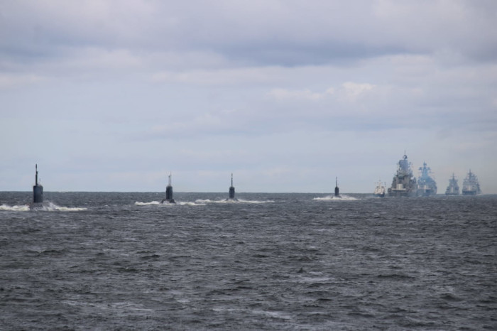 INS Tabar Participates in Navy Day Celebrations of The Russian Navy