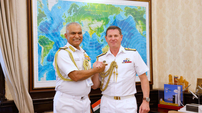 Visit by Vice Admiral Mark Hammond, Chief of Royal Australian Navy