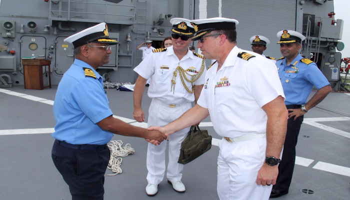 ऑस्ट्रेलियाई नौसेना पोत का कोच्चि दौरा