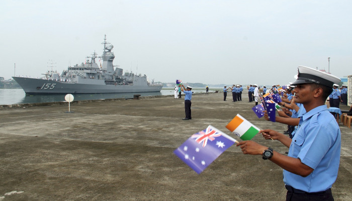 Australian Navy Ship Visits Kochi
