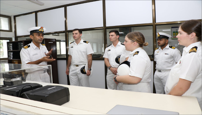 Royal Australian Navy Delegation Visits Indian Naval Academy, Ezhimala