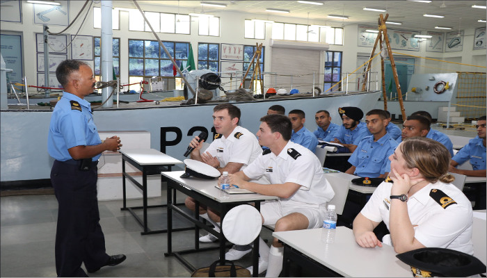 Royal Australian Navy Delegation Visits Indian Naval Academy, Ezhimala