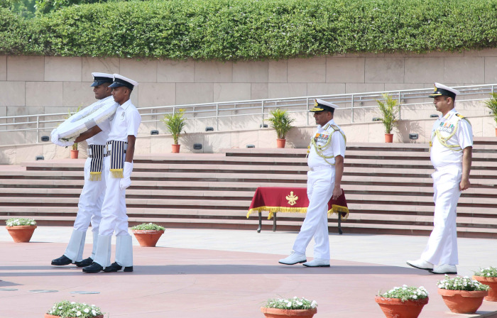 वाइस एडमिरल कृष्ण स्वामीनाथन, ए.वी.एस.एम., वीएसएम ने नौसेना स्टाफ के उप प्रमुख के रूप में पदभार संभाला