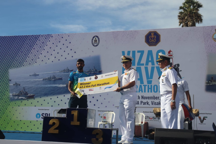 Vizag vibes with extra miles and smiles during Vizag Navy Marathon