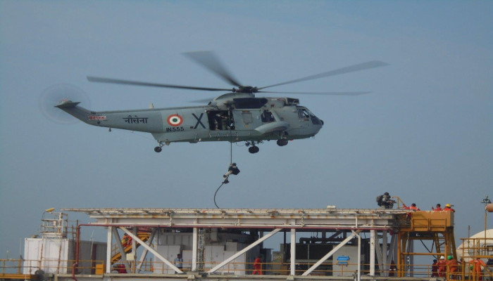 Exercise Prasthan Conducted in Western Offshore Development Area Under Aegis of  the Western Naval Command, Mumbai