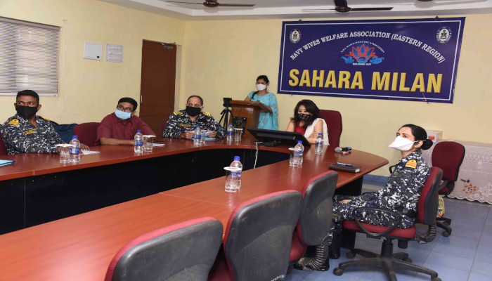Conduct of Virtual Sahara Milan by Naval Wives Welfare Association (Eastern Region)