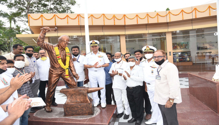 ‘Prerna Sthal’ Dedicated to the Work Force of Naval Dockyard Visakhapatnam