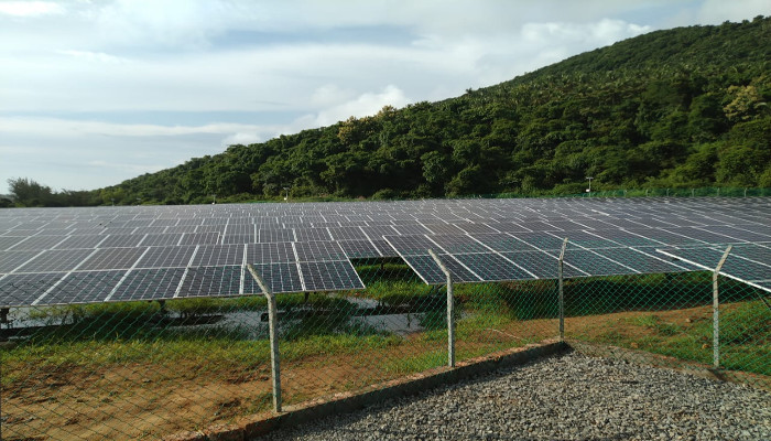 Largest Solar Power Plant of Navy Commissioned