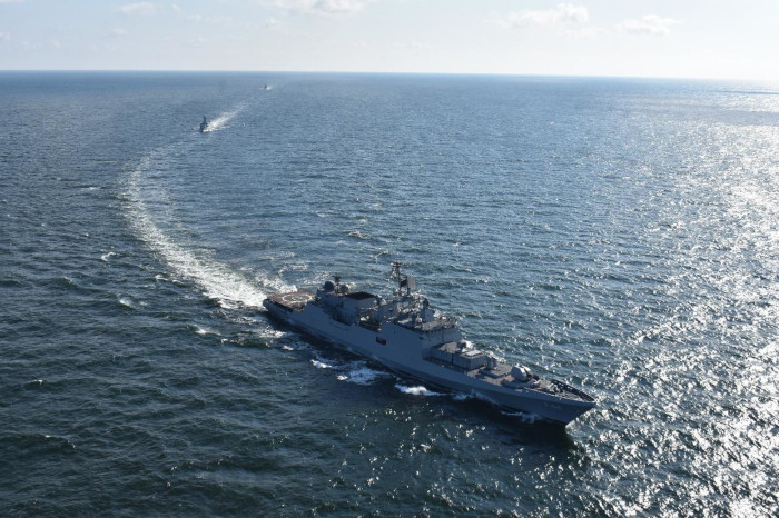INS Tabar Participates in Exercise 'INDRA NAVY – 21'