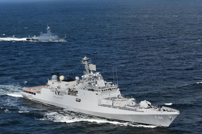 INS Tabar Participates in Exercise 'INDRA NAVY – 21'