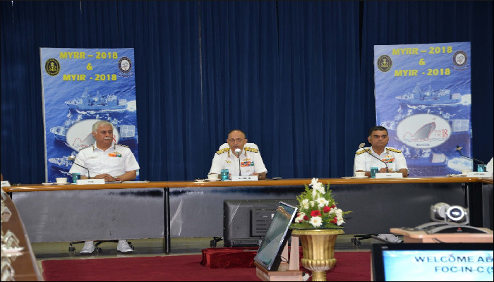 Naval Mid Year Refit and Infrastructure Review Conference at Kochi