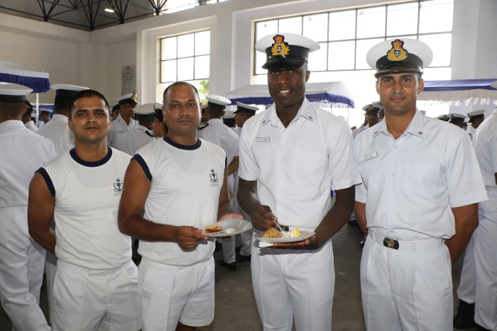Farewell Tea for Instructors by Passing Out Courses of Indian Naval Academy, Ezhimala