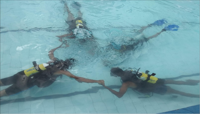 Scuba Diving Camp Conducted by NCC