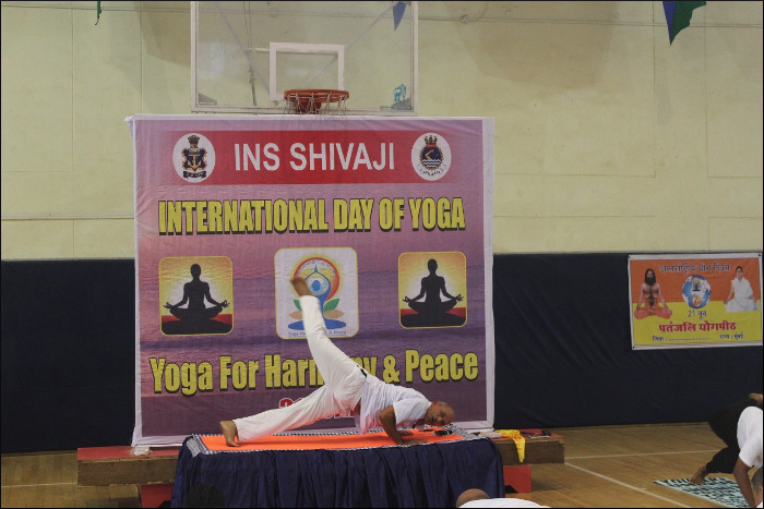  INS Shivaji Celebrates 4th International Day Of Yoga  – 2018 