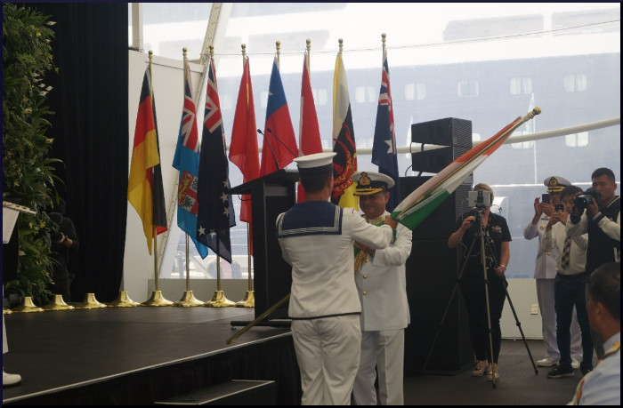 INS Sumitra at Auckland
