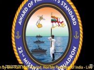 Award of President's Standard to 22nd Missile Vessel Squadron