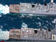 Indian Navy Thanks to Corona Warriors
