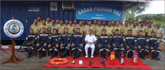 Training Capsule for Coastal Police by Indian Navy Concludes at Kochi
