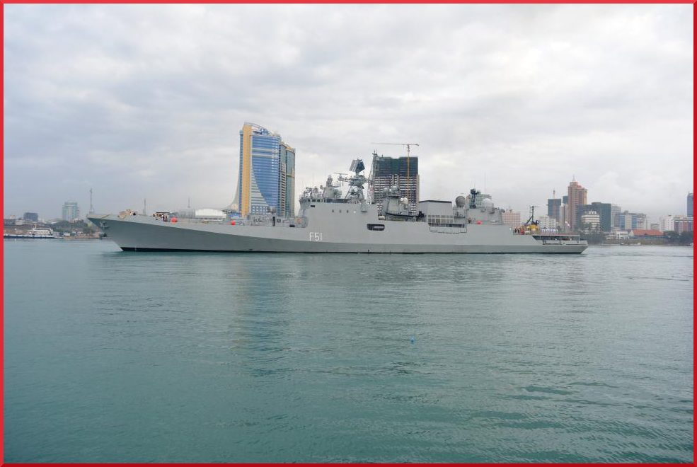 Western Fleet on visit to Antsiranana, Port Louis & Dar-es-Salaam
