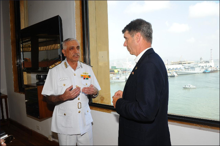 US Congressional Delegation Visits Western Naval Command
