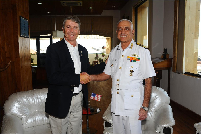 US Congressional Delegation Visits Western Naval Command